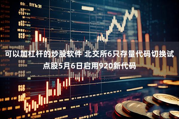 可以加杠杆的炒股软件 北交所6只存量代码切换试点股5月6日启用920新代码